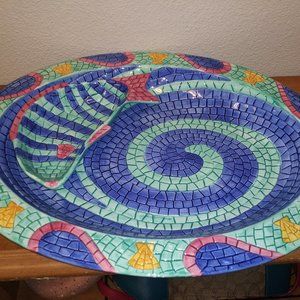 Mosaic Fish by Clay Art